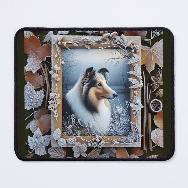 Item preview, Collie Canvas Chronicle designed and sold by PawspectCreate.