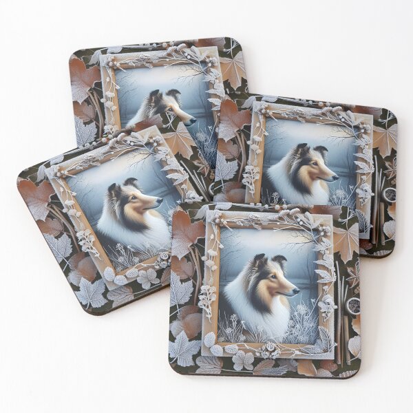 Item preview, Collie Canvas Chronicle designed and sold by PawspectCreate.