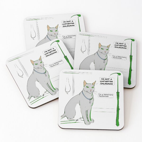 Item preview, I'm Not a Catheter Salesman, I'm a Veterinary Technician designed and sold by @ndrys.