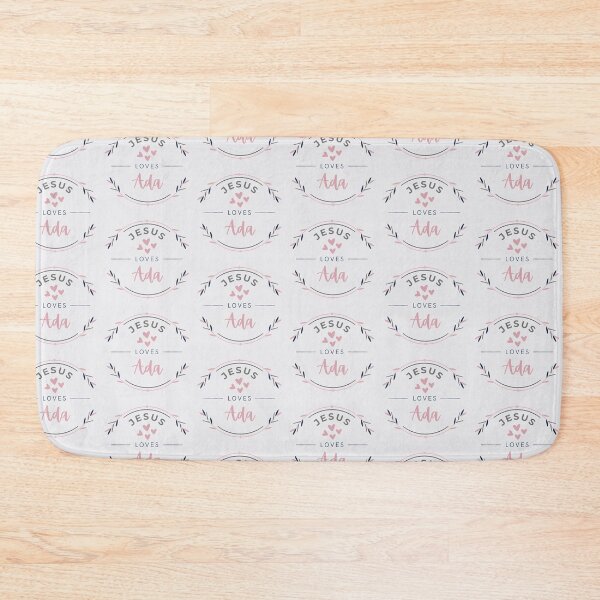 Item preview, Ada - Jesus Loves Ada / personalised name  designed and sold by Share-Blessings.