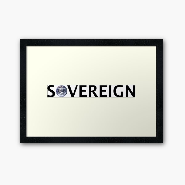 Vista previa del artículo con la obra «Soberano», diseñado y vendido por MasterP22.