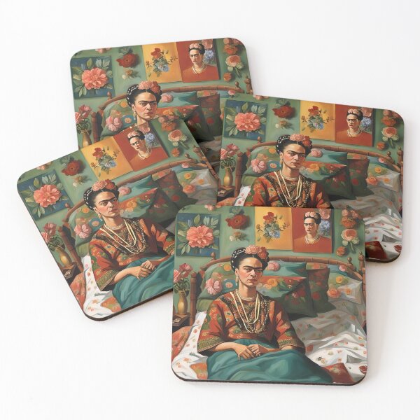 Item preview, Frida Kahlo in bed designed and sold by Joanne Walsh.