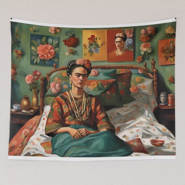 Item preview, Frida Kahlo in bed designed and sold by Joanne Walsh.