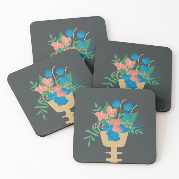 Item preview, Pottery Floral Art, Minimalist Botanical designed and sold by technicolorable_art.