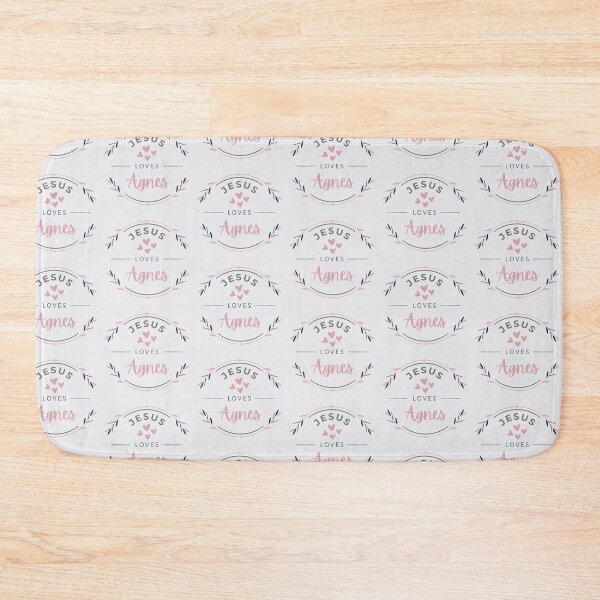 Item preview, Agnes - Jesus Loves Agnes / personalised name  designed and sold by Share-Blessings.