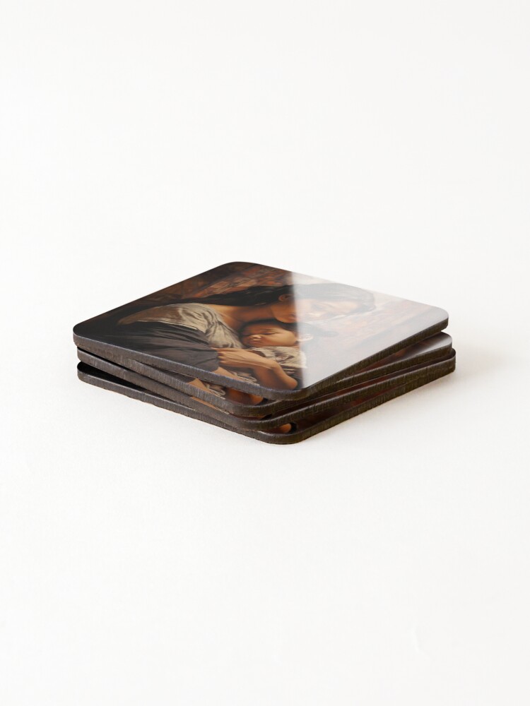 Thumbnail 4 of 5, Coasters (Set of 4), designed and sold by Edge-Ink.