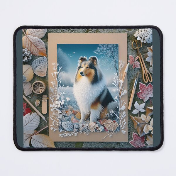 Item preview, Collie Melody of Art designed and sold by PawspectCreate.