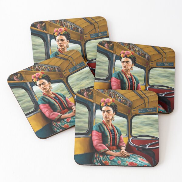 Item preview, Frida Kahlo in bus designed and sold by Joanne Walsh.