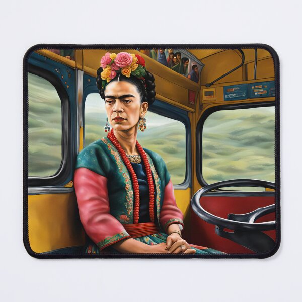 Item preview, Frida Kahlo in bus designed and sold by Joanne Walsh.