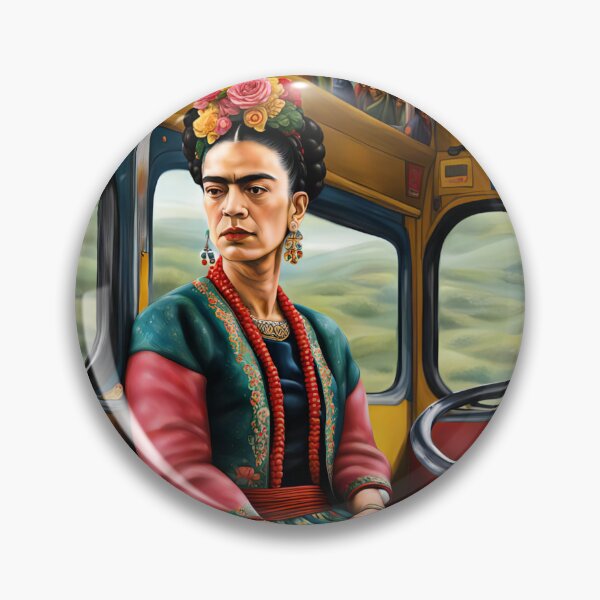 Item preview, Frida Kahlo in bus designed and sold by Joanne Walsh.