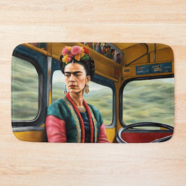 Item preview, Frida Kahlo in bus designed and sold by Joanne Walsh.