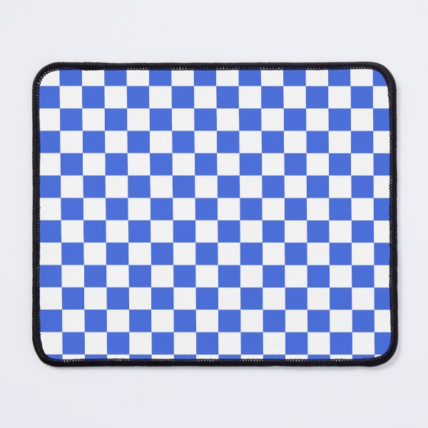 Item preview, Small Checkered - White and Royal Blue designed and sold by JustPatterns2.