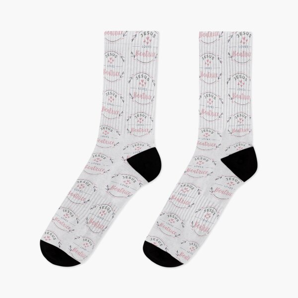 Artikelvorschau, Beatrice - Jesus liebt Beatrice / personalisierter Name entworfen und verkauft von Share-Blessings.