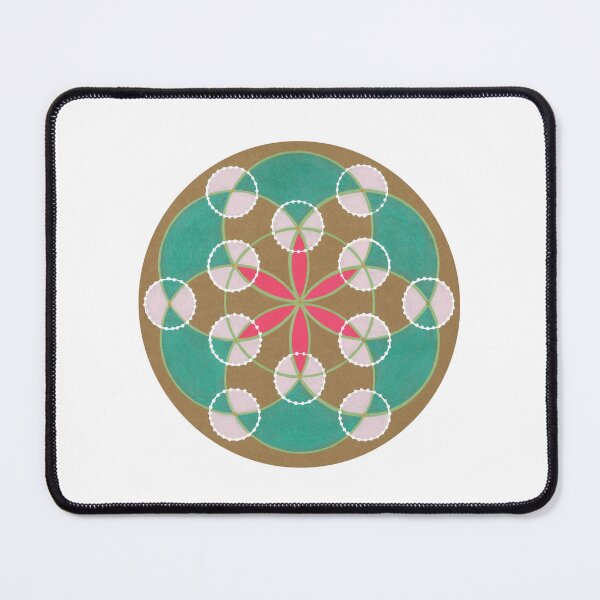 Item preview, SEED OF LIFE, original Mandala painting designed and sold by berengere gazielly.