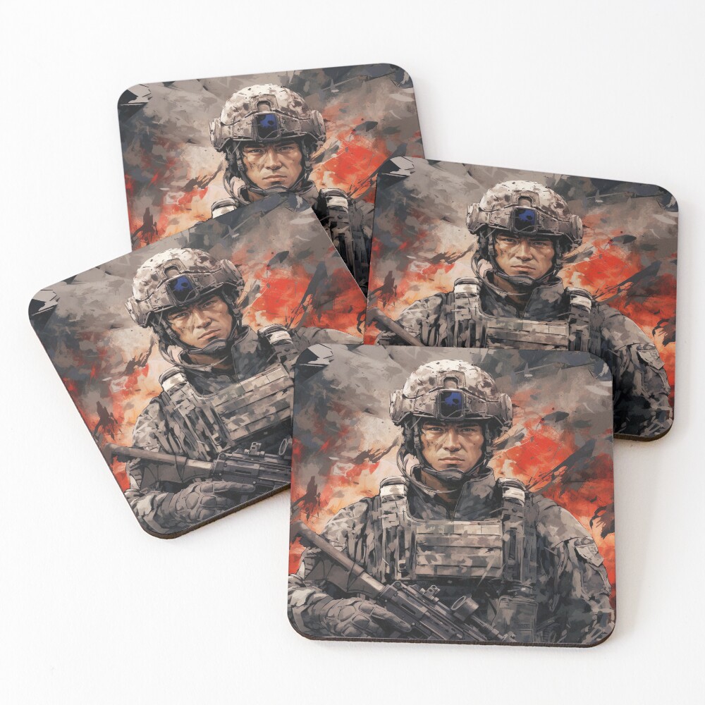 Item preview, Coasters (Set of 4) designed and sold by Edge-Ink.