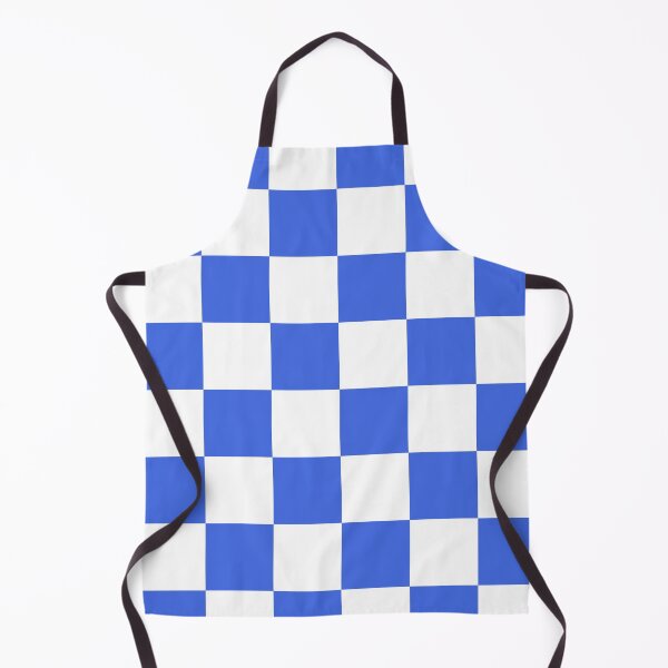 Item preview, Large Checkered - White and Royal Blue designed and sold by JustPatterns2.