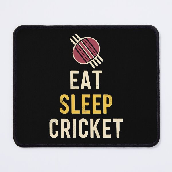Item preview, Eat Sleep Cricket Cricket Lover designed and sold by DomTeesHaven.