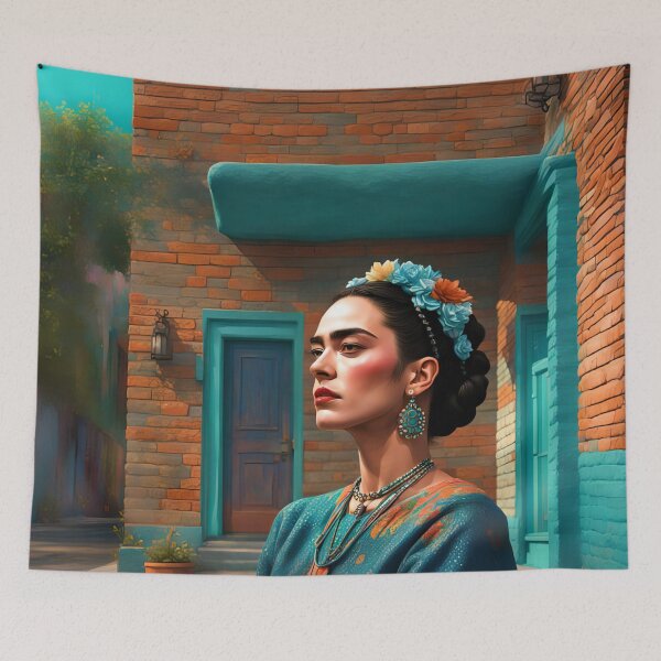 Item preview, Frida Kahlo gazing afar designed and sold by Joanne Walsh.