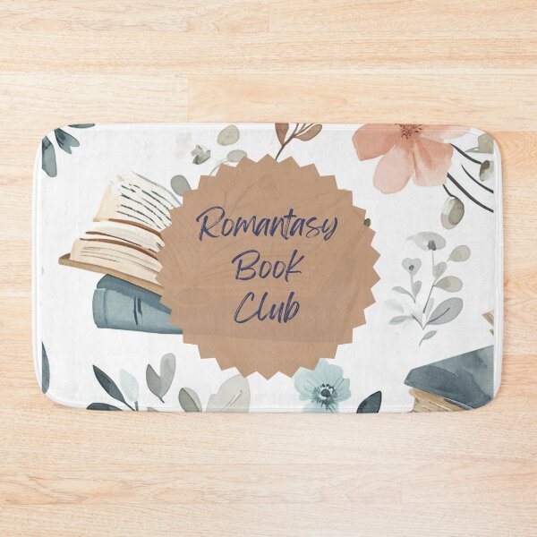 Item preview, Romantasy Book Club Watercolor Book Pattern designed and sold by IndieBookCove.