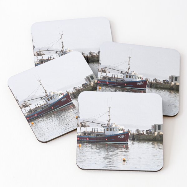 Item preview, Winter Harbour at Lyme Regis designed and sold by Dorset Girl.