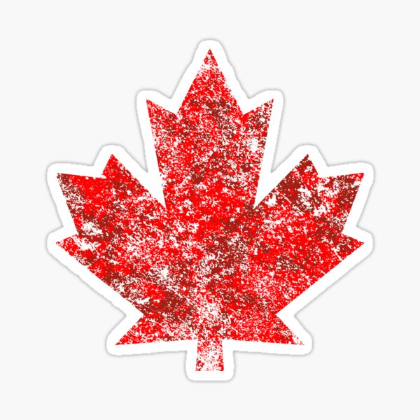 Canada Maple Vancouver Montreal Toronto Maple Leaf Sticker For Sale By Helen Storm Redbubble