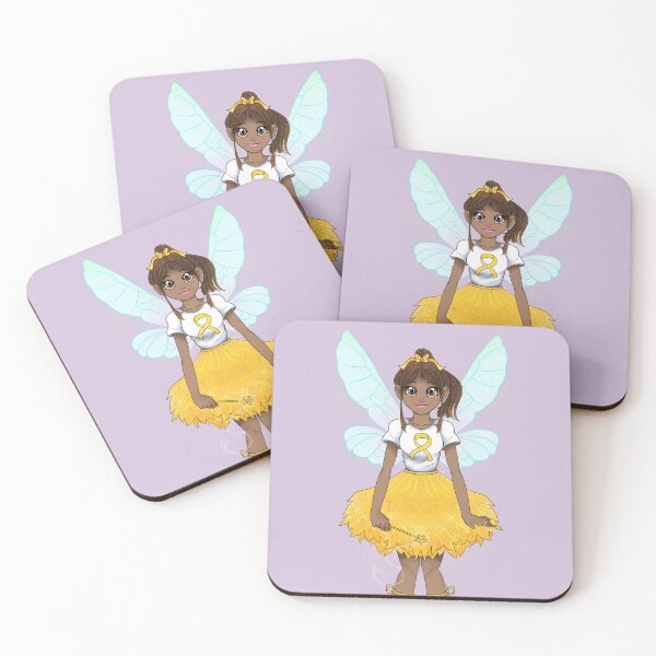 Item preview, Fairy for Pediatric Cancer-Fairy Godmother Project designed and sold by MYS-Stickers.