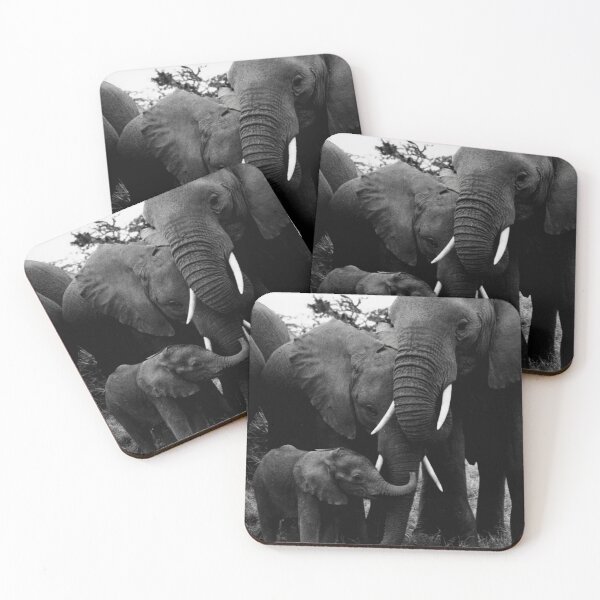 Item preview, Vintage Kenya Elephants designed and sold by JerryFrank.