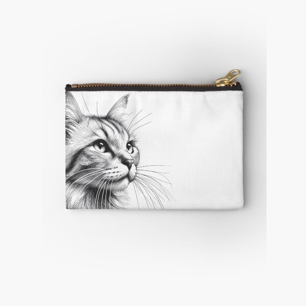 Item preview, Realistic Pencil Drawing of a Cat designed and sold by Pickmash.