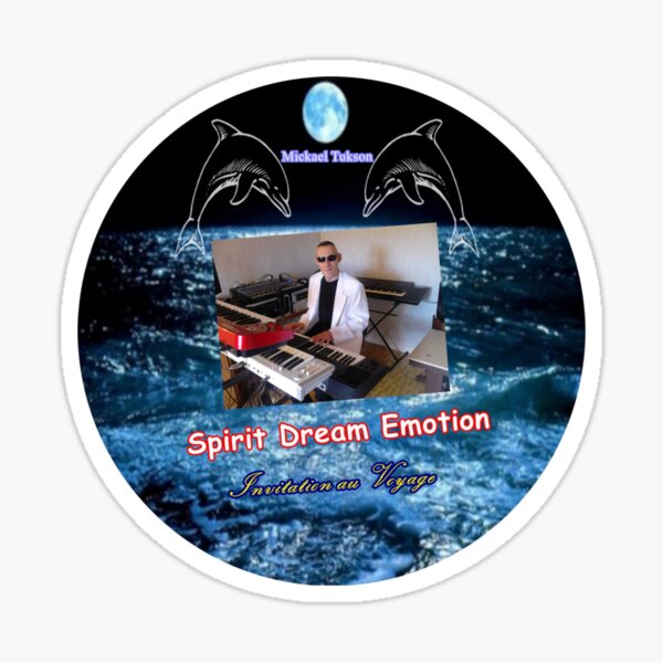 Spirit Dream Emotion format rond Sticker