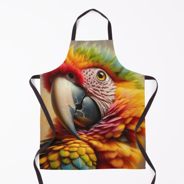 Item preview, Vibrant play of colors: the colorful parrot designed and sold by Girih.