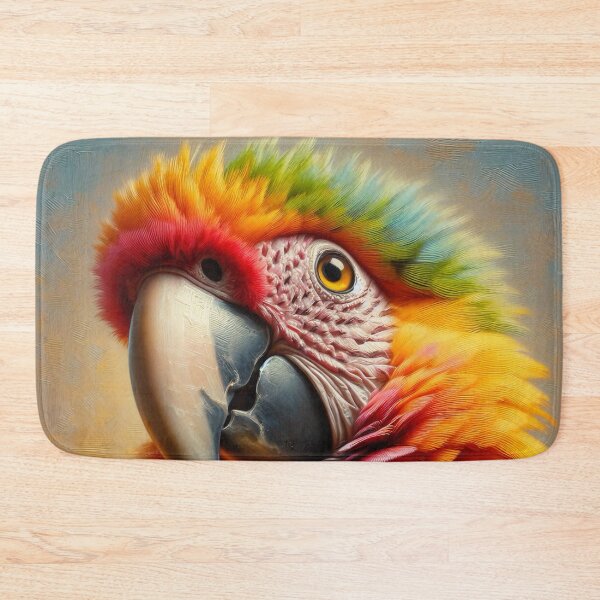 Item preview, Vibrant play of colors: the colorful parrot designed and sold by Girih.