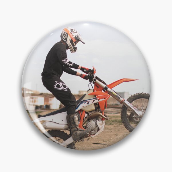 Item preview, Dirt Bike Wheelies over Log designed and sold by kenedyraemedia.