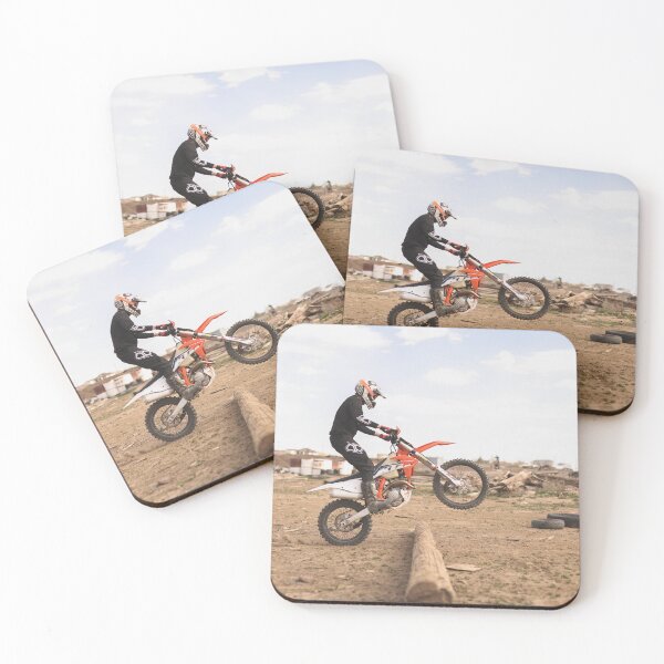 Item preview, Dirt Bike Wheelies over Log designed and sold by kenedyraemedia.