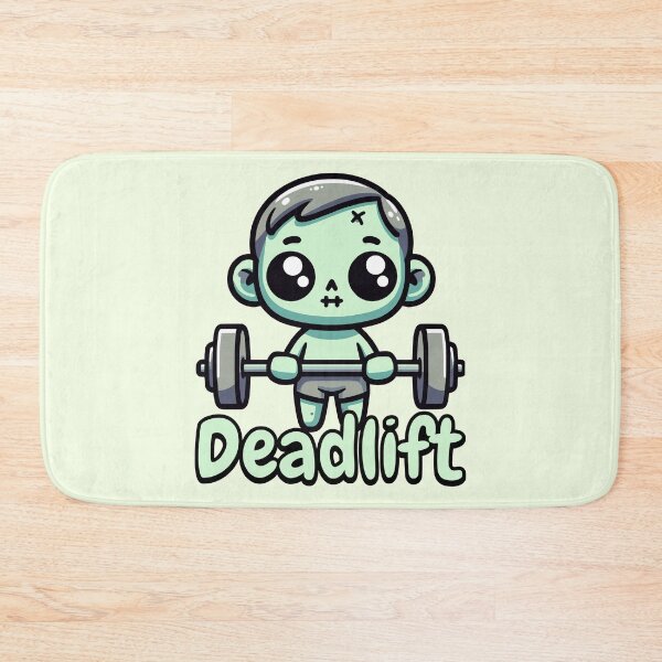 Item preview, Deadlift. Cute Zombie Deadlifting Pun designed and sold by PMCreative.