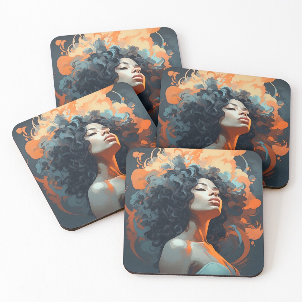 Item preview, Coasters (Set of 4) designed and sold by Edge-Ink.