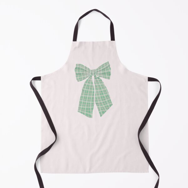 Item preview, Modern Green Gingham Romantic Coquette Hair Bow designed and sold by pink-cowboy.