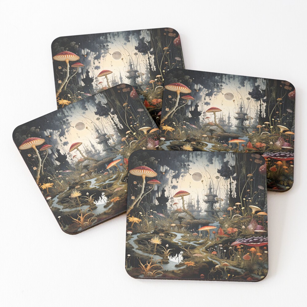 Item preview, Coasters (Set of 4) designed and sold by Edge-Ink.