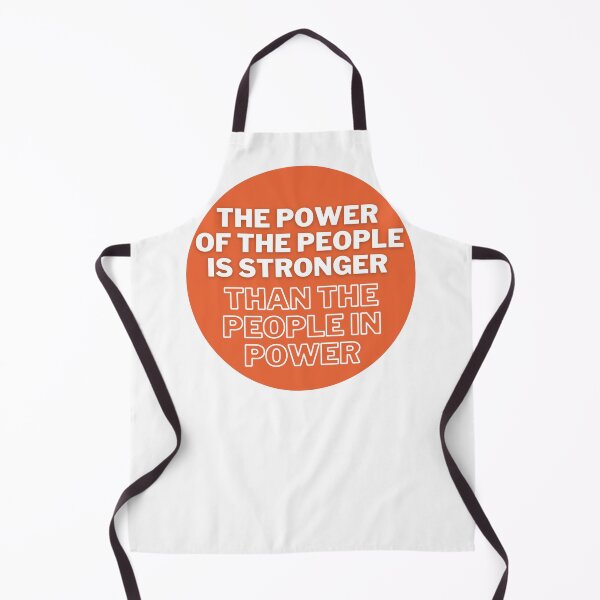 Item preview, THE POWER OF THE PEOPLE IS STRONGER THAN THE PEOPLE IN POWER designed and sold by wilder-mind.