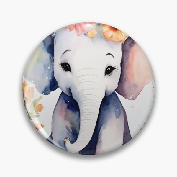 Item preview, Elefante bebé juguetón designed and sold by Vrush83.