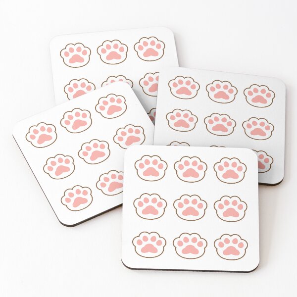 Item preview, Cute cat steps Stickers designed and sold by Rayss-Shop.