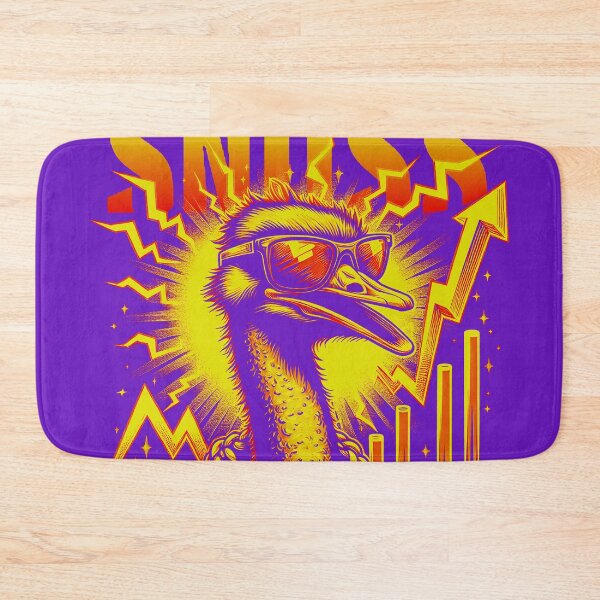 Item preview, $NOSS "Crypto Boom Chic: Thunderbird in Shades with BTC Gold Necklace" designed and sold by zzz888.