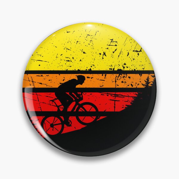 Item preview,  Gravel bike, MTB uphill retro sunset designed and sold by dmtdc.