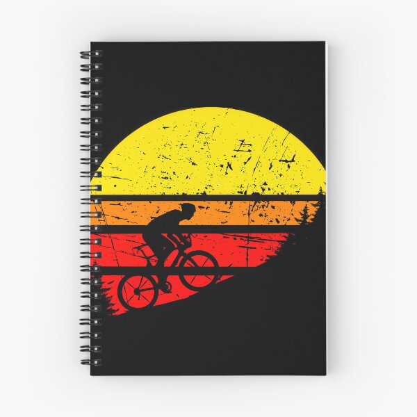 Item preview,  Gravel bike, MTB uphill retro sunset designed and sold by dmtdc.