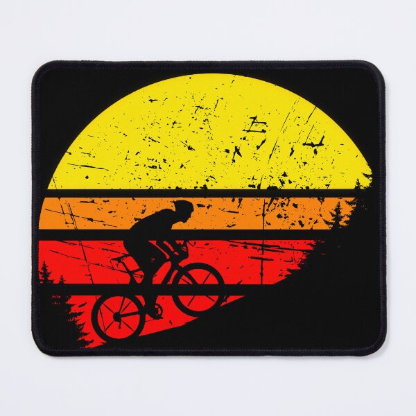 Item preview,  Gravel bike, MTB uphill retro sunset designed and sold by dmtdc.