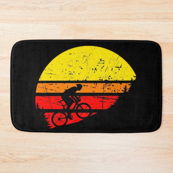 Item preview,  Gravel bike, MTB uphill retro sunset designed and sold by dmtdc.