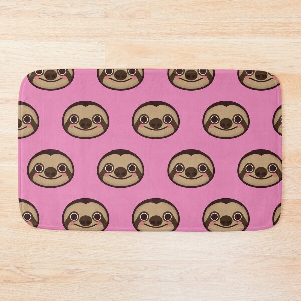 Item preview, Cute Pink Sloth Pattern designed and sold by LeizyShop.
