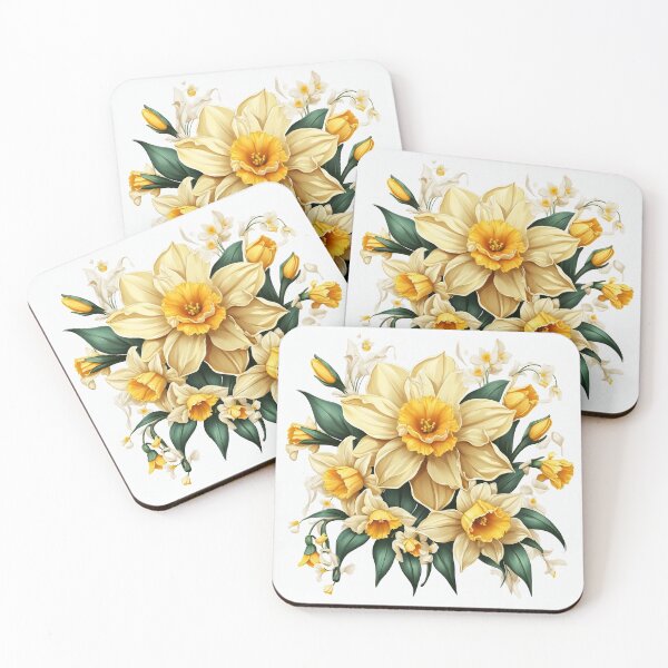 Item preview, Yellow Daffodil  Flower  designed and sold by chathai.