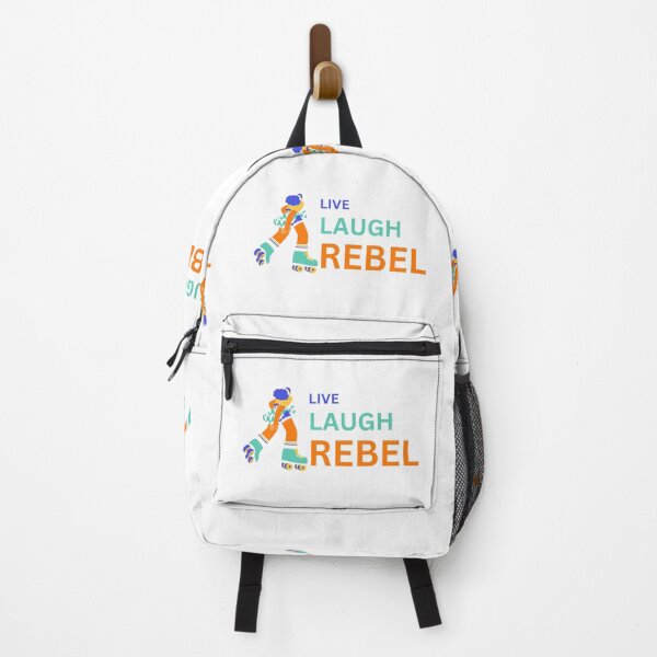 Item preview, Live laugh rebel funny quotes weird quotes designed and sold by Coolparrotgirl.