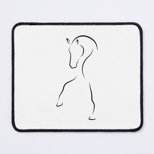 Item preview, Horse line art silhouette designed and sold by ToniChavorska.