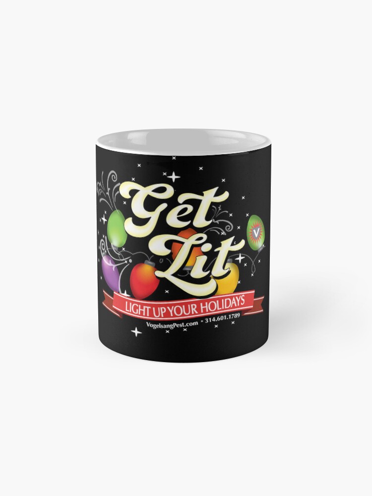 Thumbnail 4 of 6, Coffee Mug, Vogelsang Get Lit Holiday Lights designed and sold by VogelsangGear.